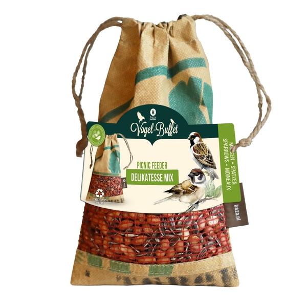 Bird-Buffet | Picknick voor buitenvogels | 300 gram - Mussen & Merels  BotanicBridge