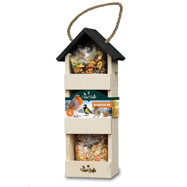 Bird-Buffet | Etagere Culinair inclusief 3 voedermengsels | 520 gram  BotanicBridge