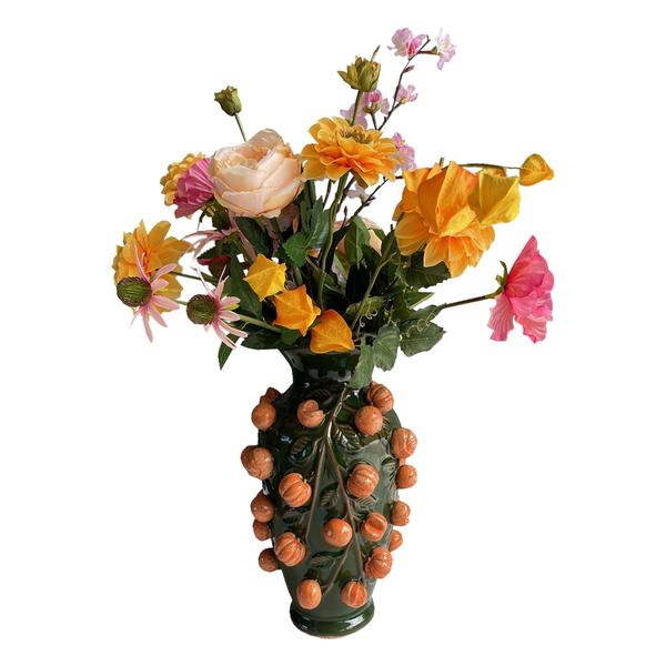 Kunstbloemen - Boeket L - Orange Summer - 80cm  BotanicBridge