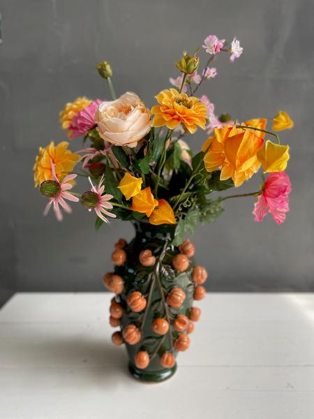 Kunstbloemen - Boeket L - Orange Summer - 80cm  BotanicBridge