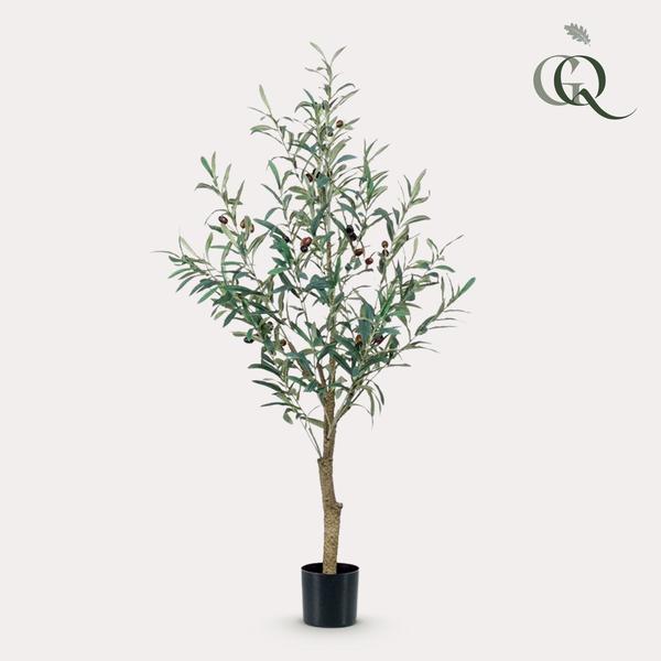 Kunst Olijfboom -  Olea europaea - Olijfboom - 115 cm  BotanicBridge