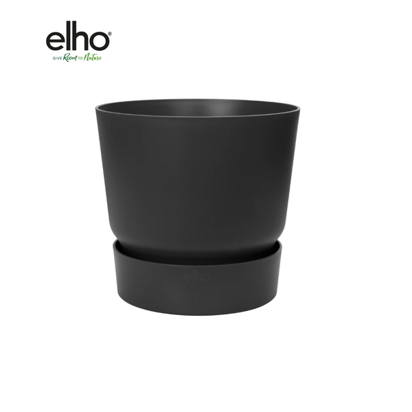 Pot elho Greenville Round zwart - D24 x H23  BotanicBridge