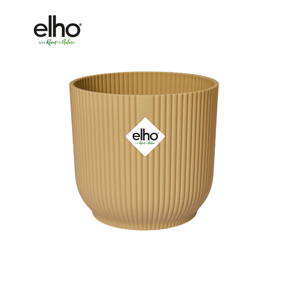 Pot elho Vibes Fold Round geel - D14 x H13  BotanicBridge