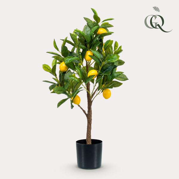 Kunstplant - Citrus Limonia - Citroenboom - 75 cm  BotanicBridge