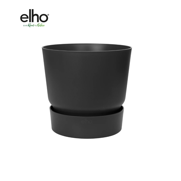 Pot elho Greenville Round zwart - D18 x H17  BotanicBridge