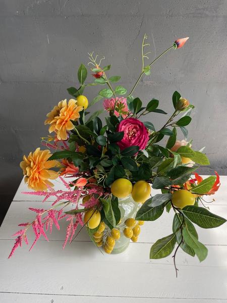 Kunstbloemen - Boeket L - Happy Vibes - 80cm  BotanicBridge