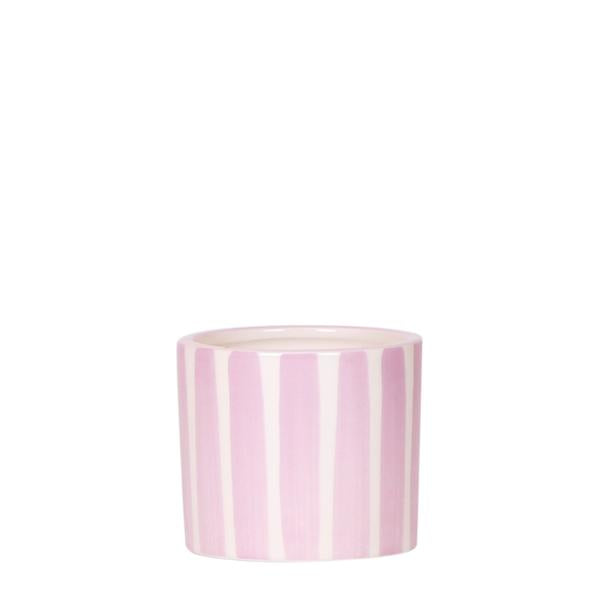 Kolibri Home | Painted stripe  - Pink - Ø6cm  BotanicBridge