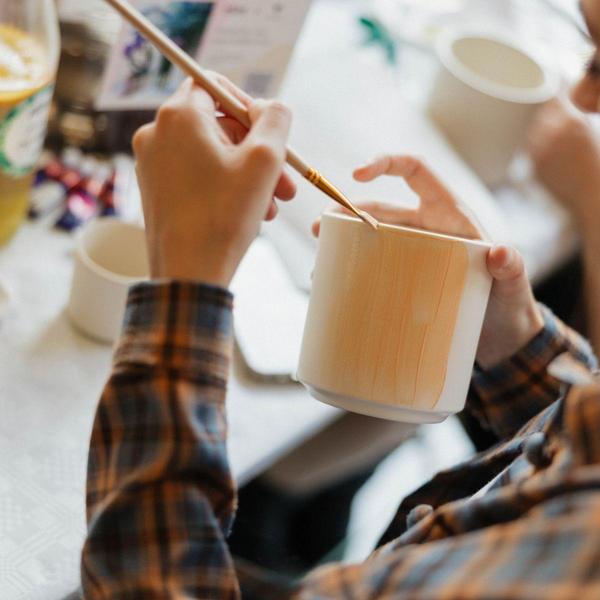 Kolibri Creatives | Verfpakket voor het schilderen van 12 bloempotten + succulenten | voor minimaal 4 personen | Ware kunstenaar  BotanicBridge