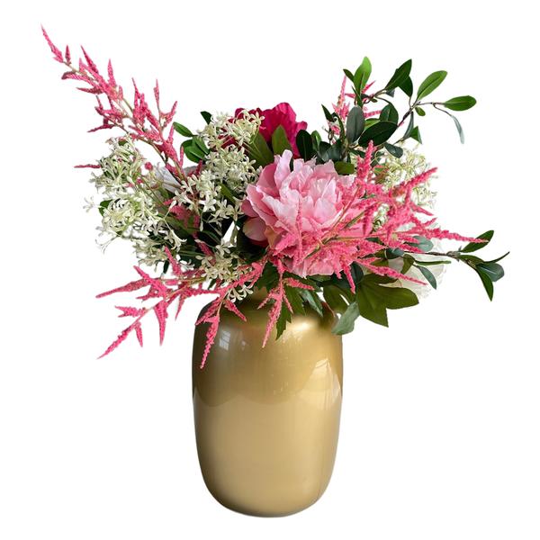 Kunstbloemen - Boeket L - Shiny Pink - 80cm  BotanicBridge